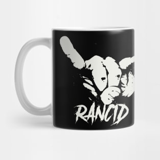 rancid horn sign Mug